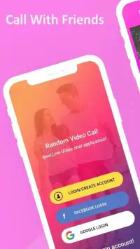Random Video Chat App With Girls Screen Shot 0