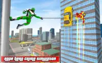 Boss Robot Rope Hero Crime City – Speed Robot Game Screen Shot 3