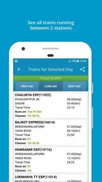 Indian Rail Train Info Screen Shot 4