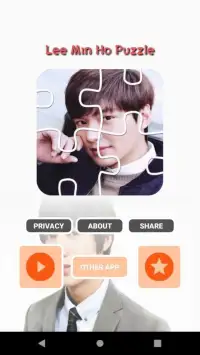 Lee Min Ho Jigsaw Puzzle Game Screen Shot 5