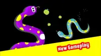 Klasik Worm : Snake Mate Zone io Screen Shot 2