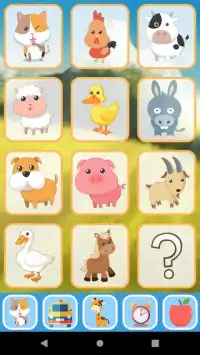 Farm animals for toddler Babies card Animal sounds Screen Shot 23