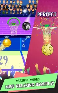 Doodle Ball - Dunk The Hoop Screen Shot 0