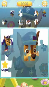Jigsaw puzzle paw the dog Screen Shot 2