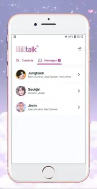 BTS Chat! Messenger (simulator) Screen Shot 3