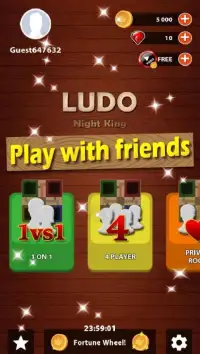 Ludo Night King + लूडो Screen Shot 1