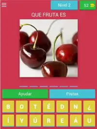 Quiz de Frutas - Adivina Que Fruta es Screen Shot 1
