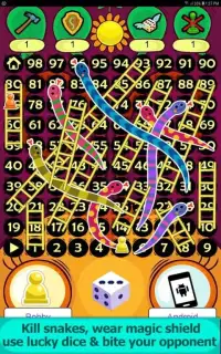 Snakes & Ladders - Free Multiplayer Board Game Screen Shot 7