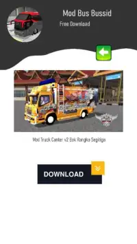 Mod Bussid Indonesia (Mod Truck Bus) Screen Shot 2