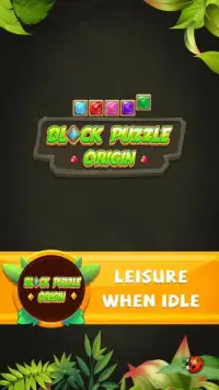 Block Puzzle - The Classic Origin Screen Shot 0