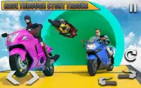 Superhero GT Racing Bike Race Free Stunts 2020 Screen Shot 0