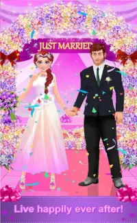 Wedding Makeover Salon 3 -marry me Screen Shot 1