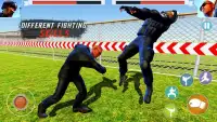 Police Fighting Gangster Karate Kungfu Games Screen Shot 2