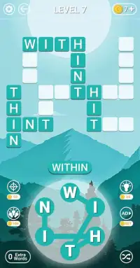 Wordscapes - Free Word Connect & Search Crossword Screen Shot 1