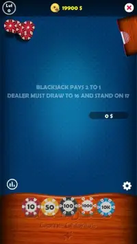 Blackjack 21 Pro - Offline Casino Card Game Screen Shot 9