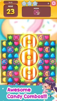 Candy Sweet Mania - Match 3 Puzzle Screen Shot 0