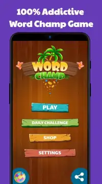 Word Champ -Free Word Game Puzzle Screen Shot 5