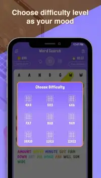 Word Search Game - Free Puzzle Screen Shot 1