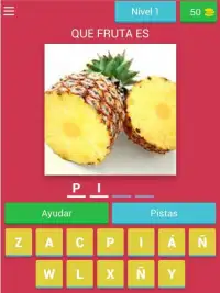 Quiz de Frutas - Adivina Que Fruta es Screen Shot 3