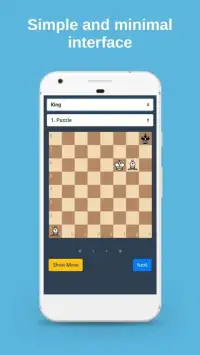 Mate in one chess tactics Screen Shot 0
