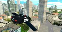 Flying Police Car Simulator Screen Shot 1