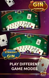 Gin Rummy - Online Card Game Screen Shot 8