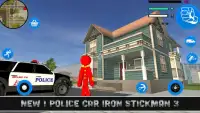 Battle Iron Stickman 3 Gangster Crime - Rope Hero Screen Shot 5