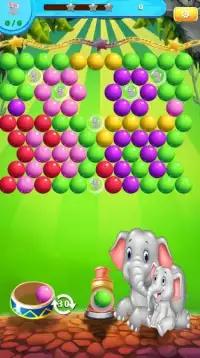 Elephant Bubble Shooter Screen Shot 2