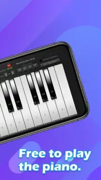 Piano Keyboard - Free Simply Music Band Apps Screen Shot 2