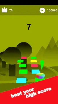 Tiles Hop: Color Ball 3D Screen Shot 2
