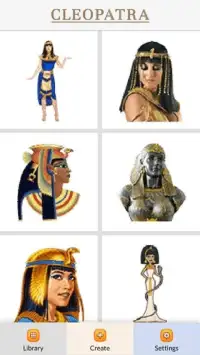 Cleopatra Color by Number - Pixel Art Game Screen Shot 0