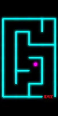 Neon Maze: Memorize the Path Screen Shot 0