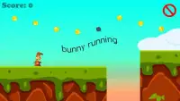 Running bunny game Screen Shot 5