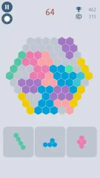 Hex 101! Hexagonal Block Puzzle Game Screen Shot 11