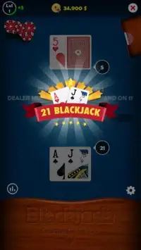 Blackjack 21 Pro - Offline Casino Card Game Screen Shot 11