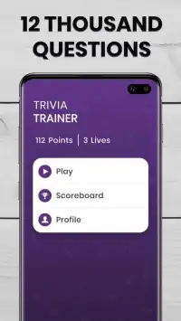 Trivia Trainer: Quiz Game Screen Shot 3