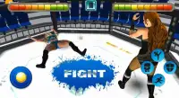 Bad Women Wrestling Rumble Game| Backyard Fighting Screen Shot 3