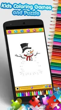Kids Coloring Games & Puzzle Screen Shot 2