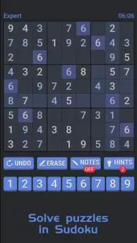 Sudoku Master - Popular Number Puzzle Games Screen Shot 1