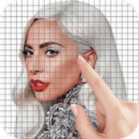 Lady Gaga Color by Number - Pixel Art Game