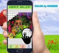 Garden Pixel Art-Landscape Color By Number Screen Shot 4
