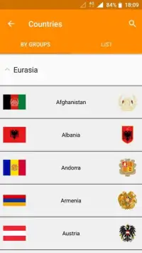 Flags of the World & Emblems of Countries: Quiz Screen Shot 18