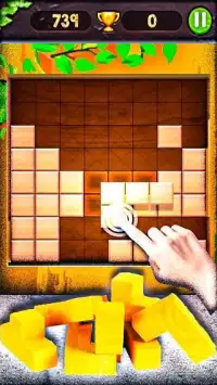 wooden block puzzle Screen Shot 1