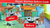 Kids In Kitchen-Hungry Kid Cooking Restaurant Game Screen Shot 2