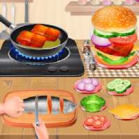 Crispy Fish Burger Recipe - Girls Cooking Game