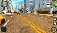 Tornado Wind Hero - Rope Hero Crime City Game Screen Shot 1