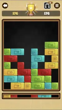 Slide Block : Jewel Blast Puzzle Screen Shot 1
