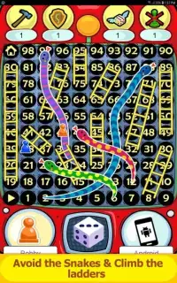 Snakes & Ladders - Free Multiplayer Board Game Screen Shot 8