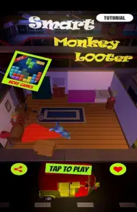 Smart Monkey Looter 3D Game Screen Shot 4