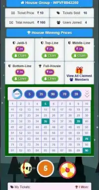 Online Housie - Indian Bingo Screen Shot 2